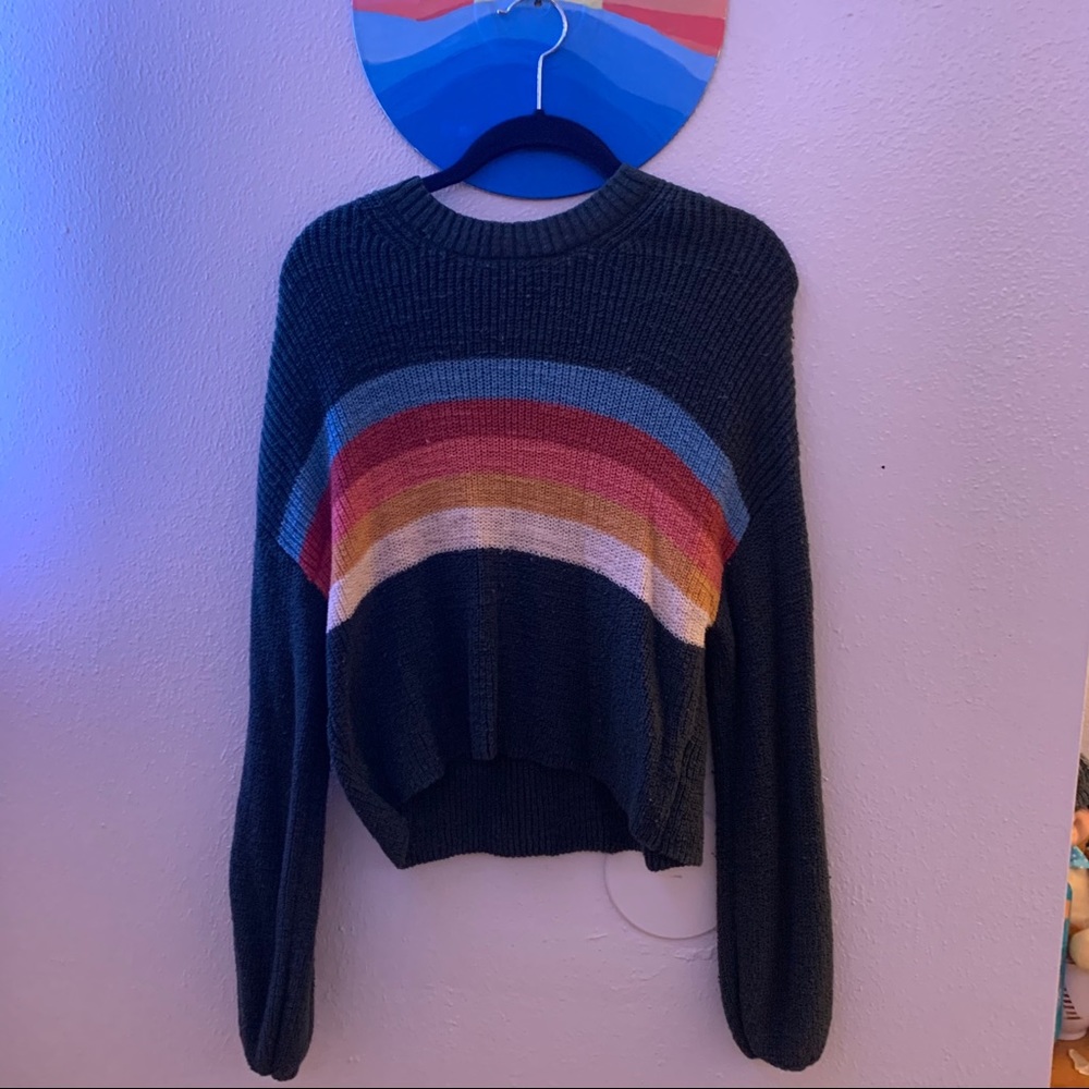 Dark Green Sweater- American Eagle